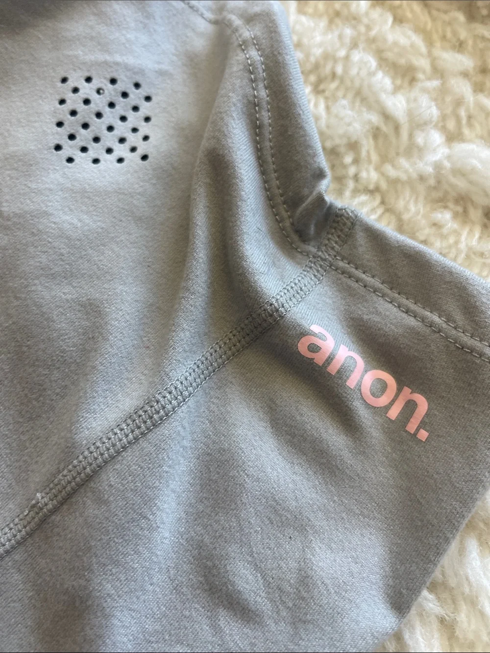 Gray Anon Women's Breathable Face Mask Gaiter